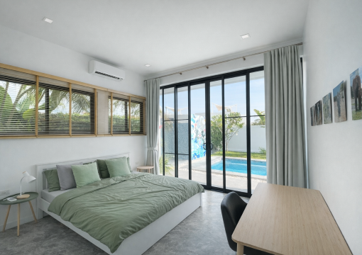 3 ห้องนอน วิลล่ามีสระว่ายน้ำส่วนตัว